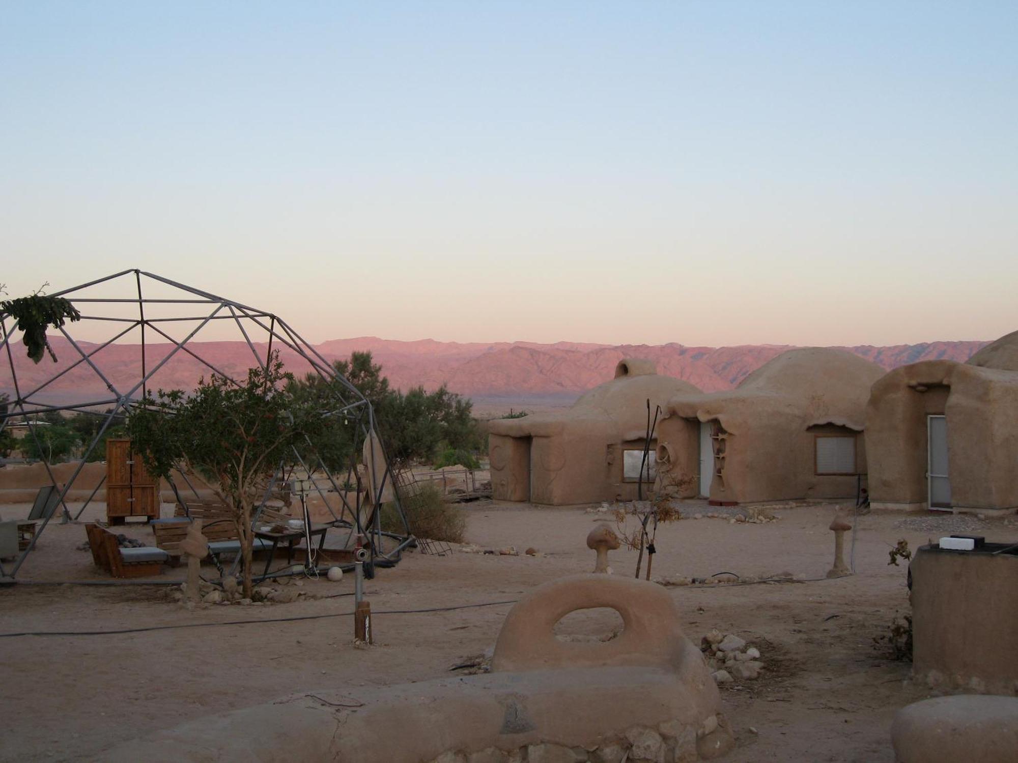 Hotel Kibbutz Lotan Eco-Campus Esterno foto