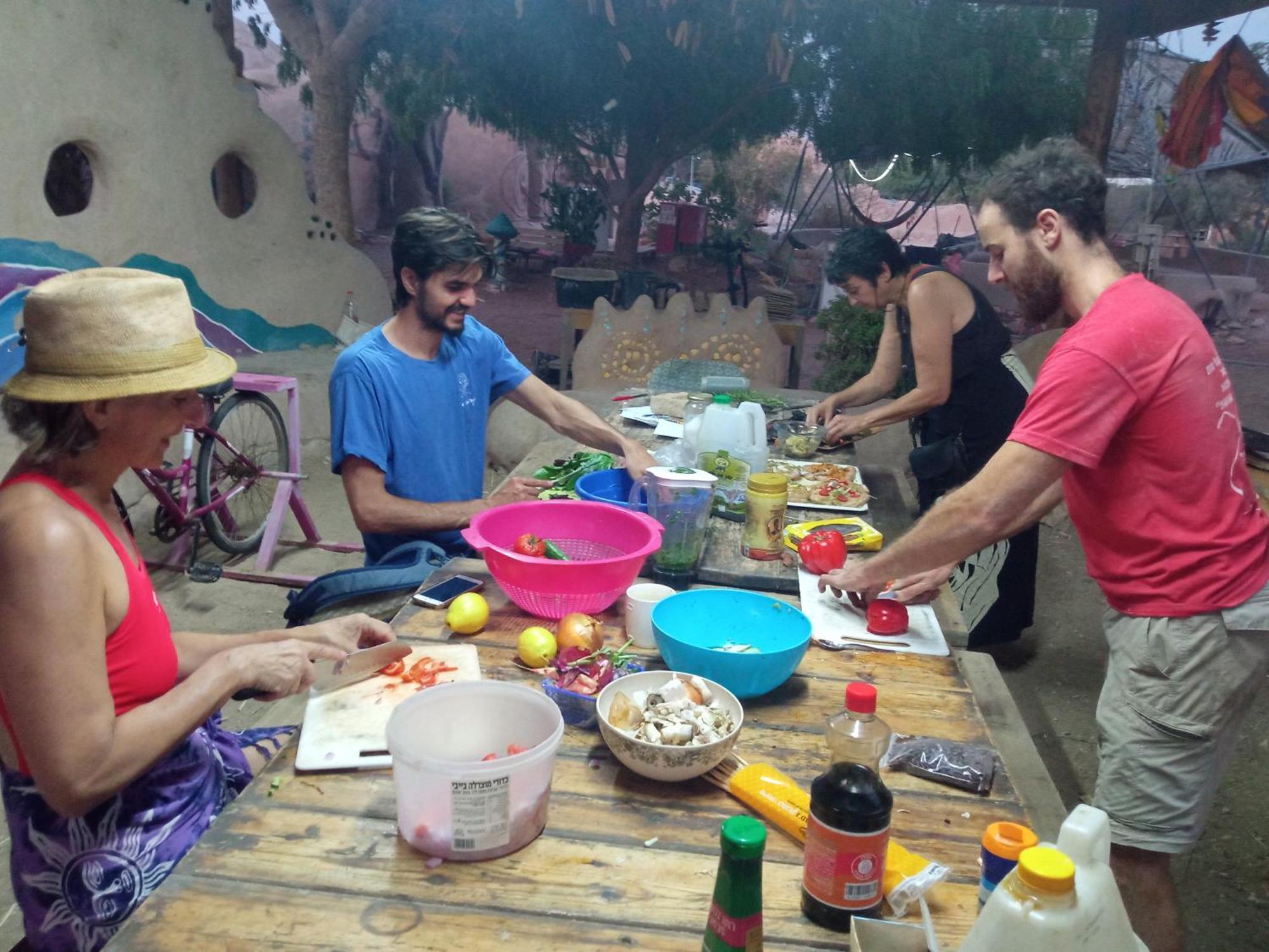 Hotel Kibbutz Lotan Eco-Campus Esterno foto